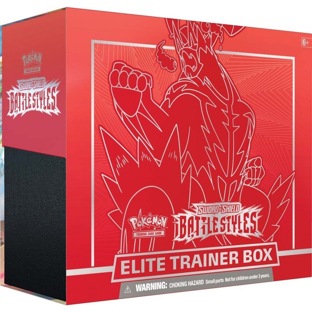 Sword and Shield Battles Styles Elite Trainer Box - WiredVillage Games - Wiredvillage Games